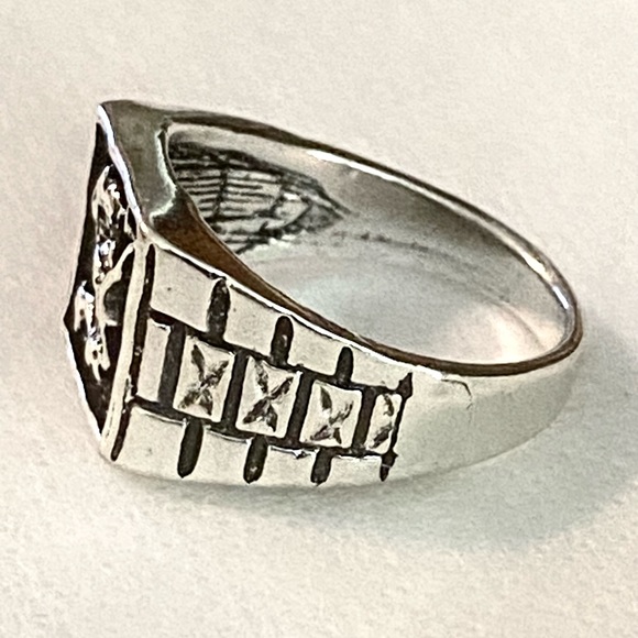 Men’s Vintage Statement Ring!! 10 - Picture 8 of 11